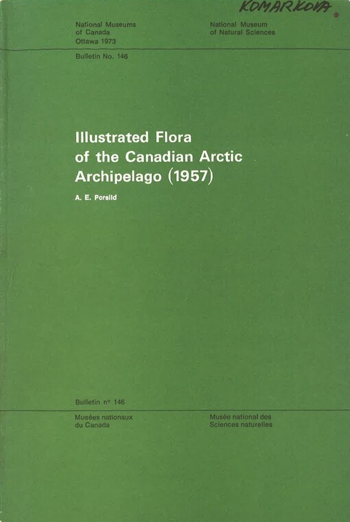 Illustrated flora of the Canadian Arctic Archipelago