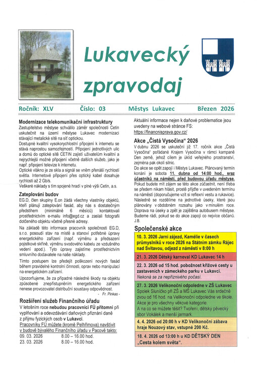 Lukavecký zpravodaj