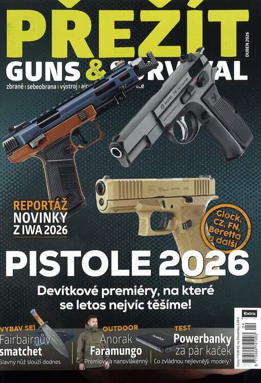 Přežít : guns & survival : zbraně, sebeobrana, výstroj, airsoft, outdoor, kondice