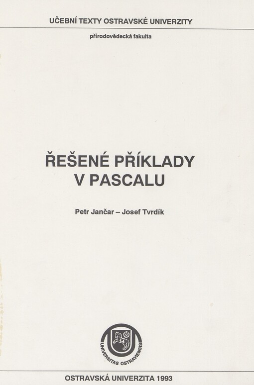 Řešené příklady v Pascalu