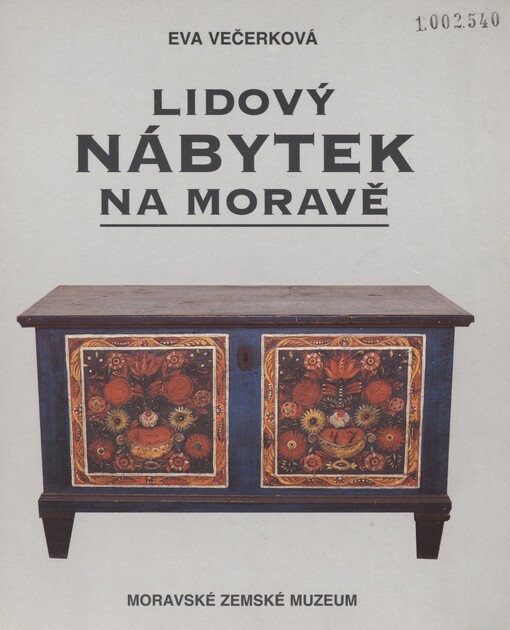 Lidový nábytek na Moravě