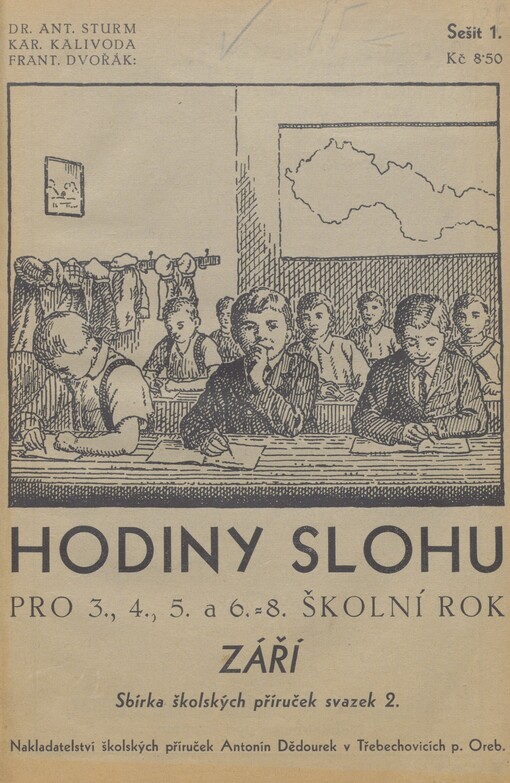 Hodiny slohu pro 3., 4., 5. a 6.-8. školní rok