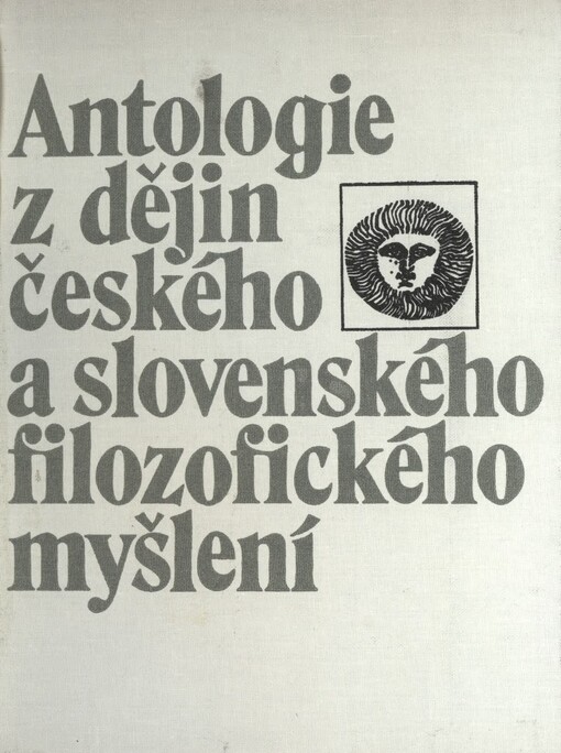 Antologie z dějin českého a slovenského filozofického myšlení