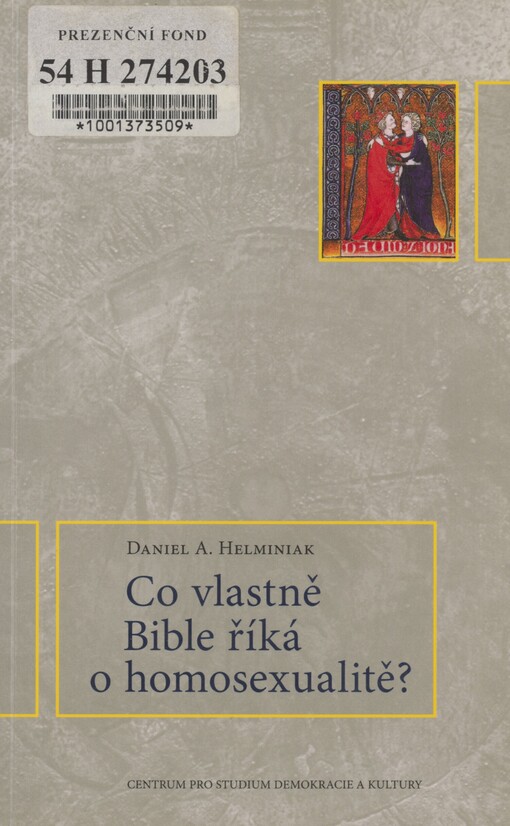 Co vlastně Bible říká o homosexualitě?