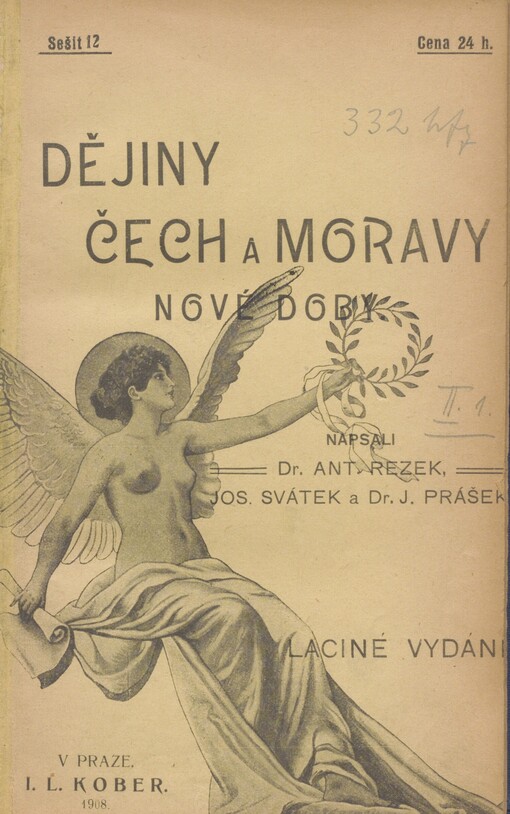 Dějiny Čech a Moravy nové doby. Kniha druhá, [Část] I. Vladaření císaře a krále Leopolda I