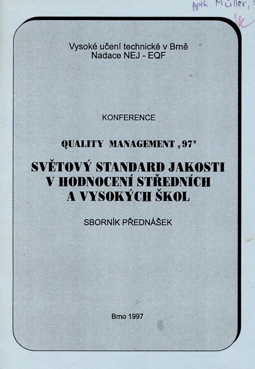 Quality management 