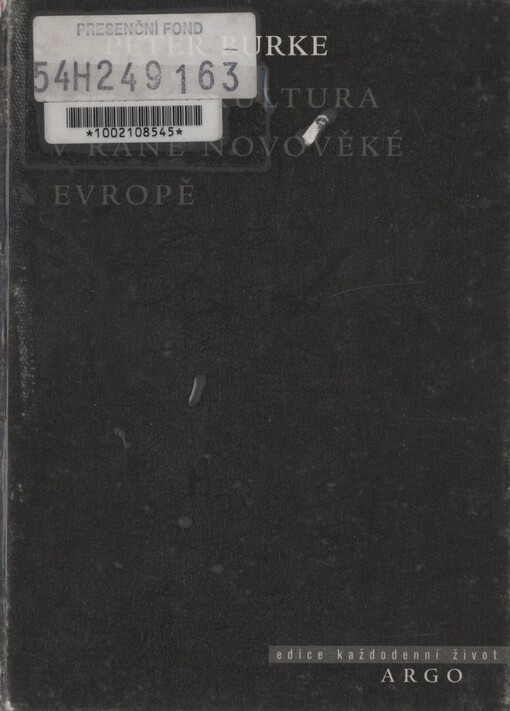 Lidová kultura v raně novověké Evropě