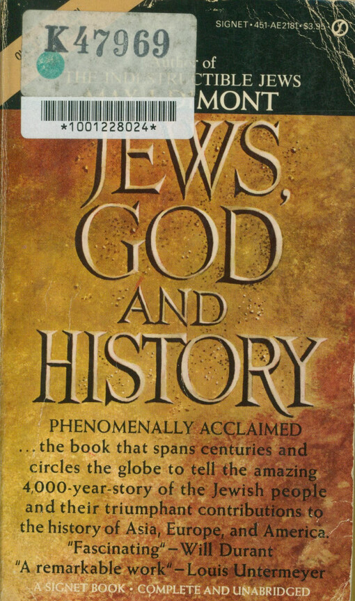 Jews, God and history