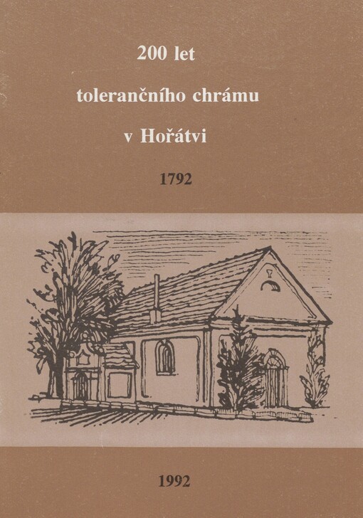 Z dějin hořátevského chrámu Páně