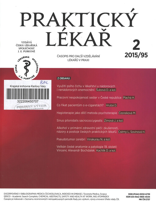 Praktický lékař : časopis pro další vzdělávání lékařů