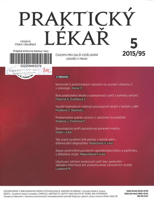 Praktický lékař : časopis pro další vzdělávání lékařů