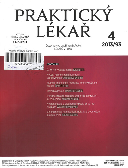 Praktický lékař : časopis pro další vzdělávání lékařů