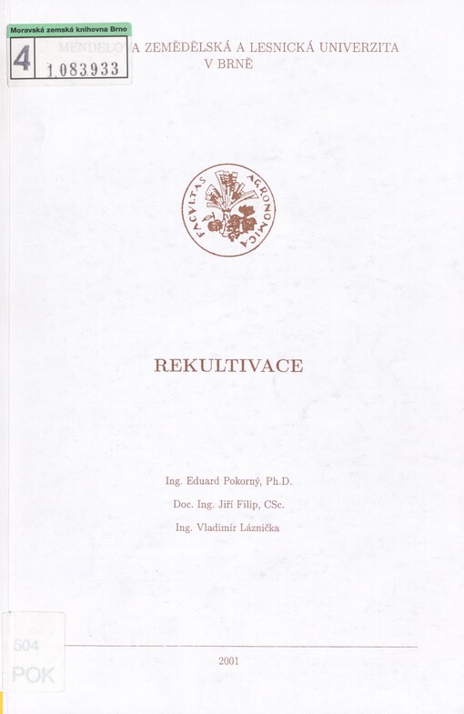 Rekultivace