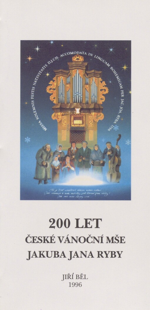 200 let České vánoční mše Jakuba Jana Ryby