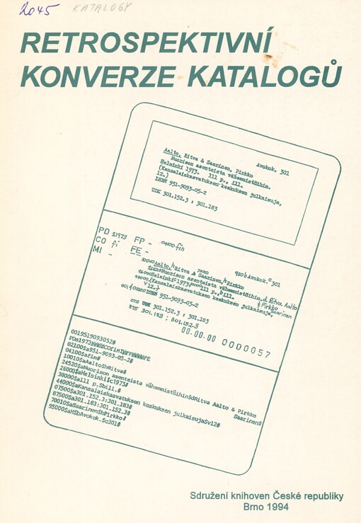 Retrospektivní konverze katalogů