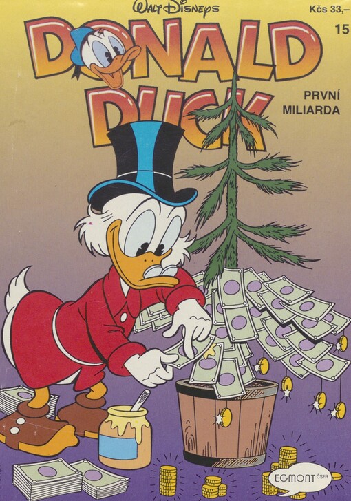 Donald Duck. [Čís.] 15. První miliarda