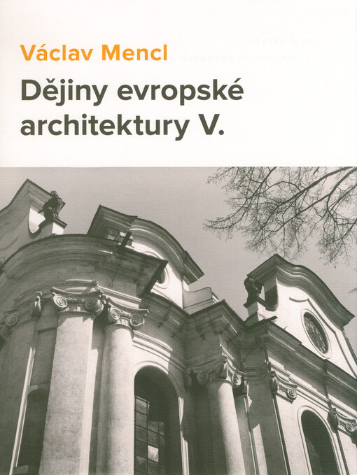 Dějiny evropské architektury. V. díl