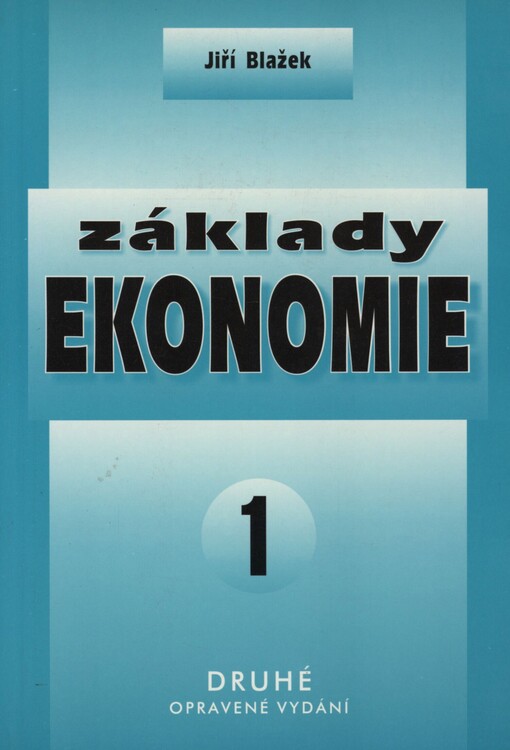 Základy ekonomie. 1