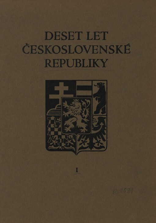 Deset let Československé republiky
