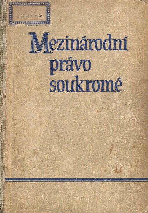 Mezinárodní právo soukromé
