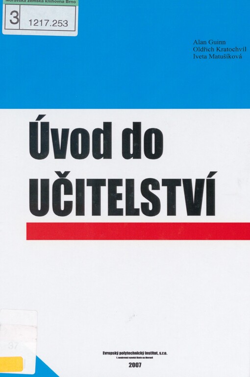 Úvod do učitelství