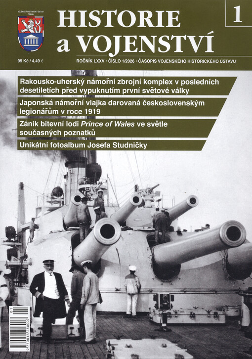 Historie a vojenství : časopis Historického ústavu Armády ČR