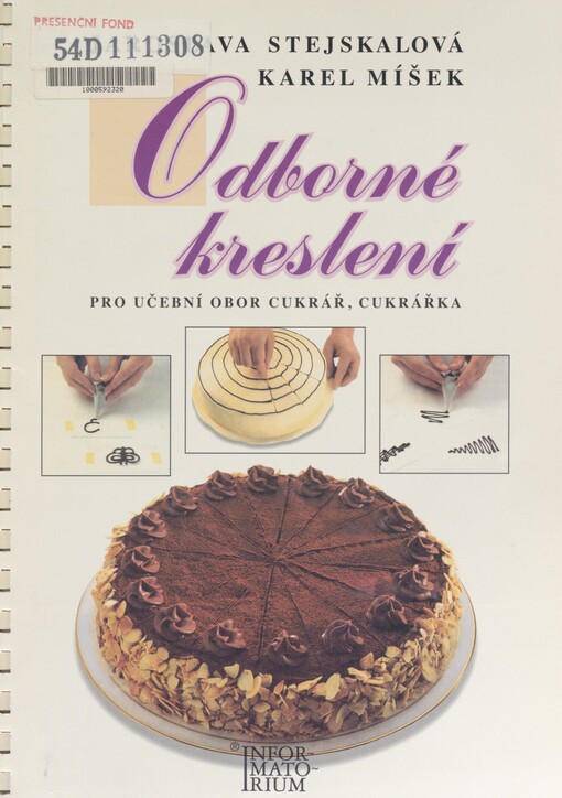 Odborné kreslení pro učební obor Cukrář, Cukrářka