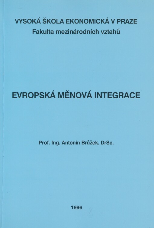 Evropská měnová integrace