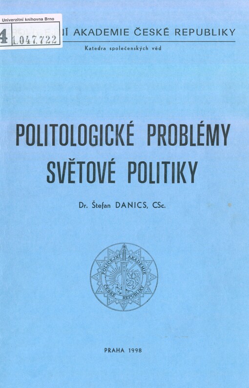 Politologické problémy světové politiky