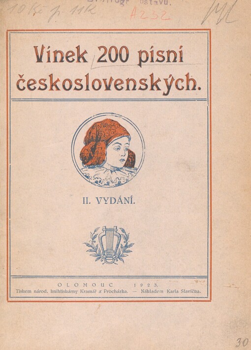 Písně naší domoviny: všem, kteří české písně milují a rádi si zapějí