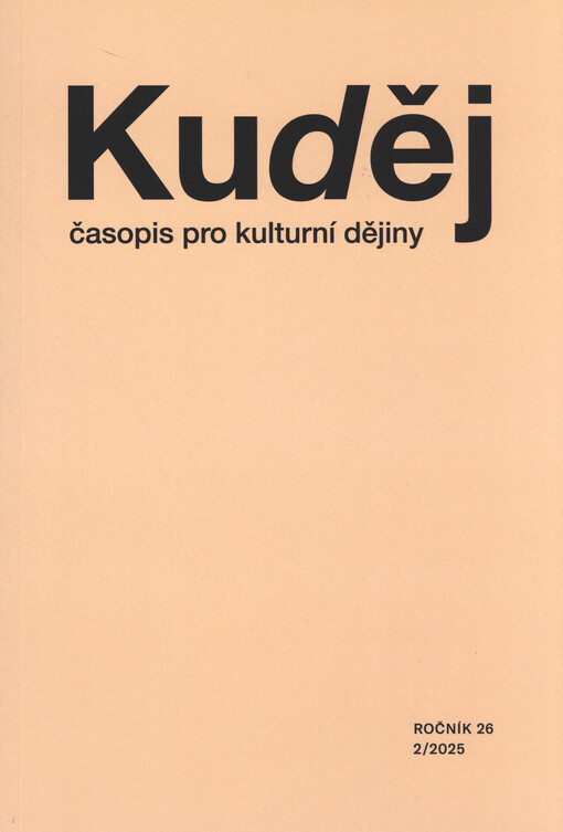 Kuděj : časopis pro kulturní dějiny