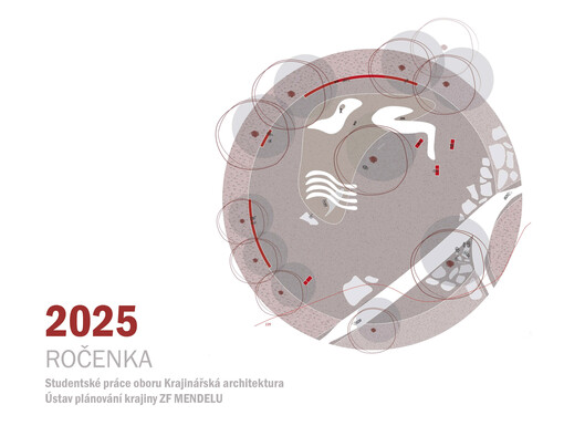2025 Ročenka : Studentské práce oboru Krajinářská architektura – Ústav plánování krajiny ZF MENDELU