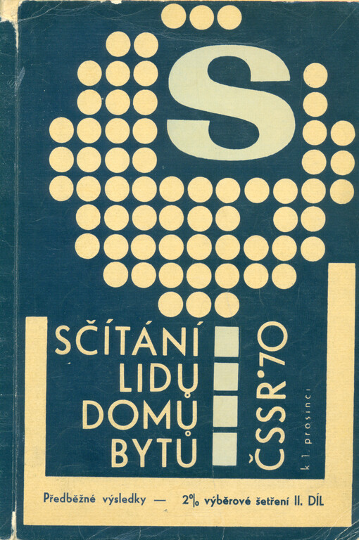Předběžné výsledky sčítání lidu, domů a bytů k 1. prosinci 1970 v ČSSR D. 2. 2%