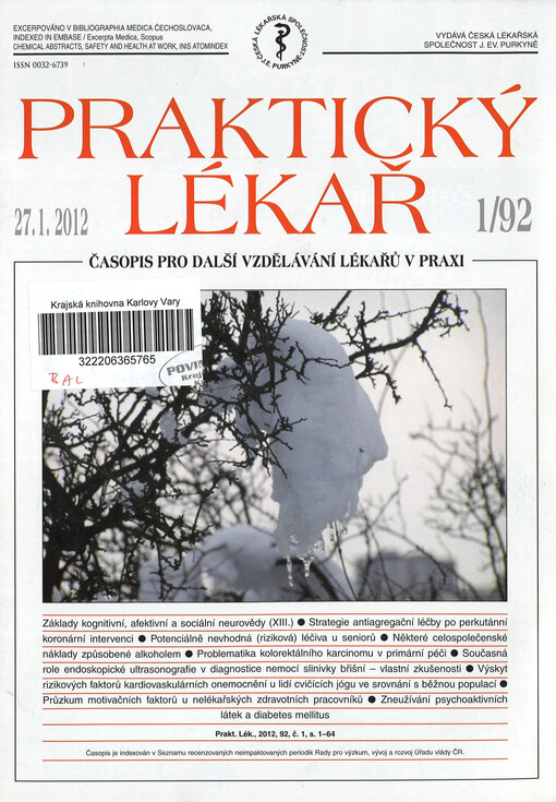 Praktický lékař : časopis pro další vzdělávání lékařů