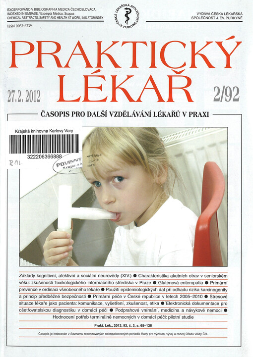 Praktický lékař : časopis pro další vzdělávání lékařů