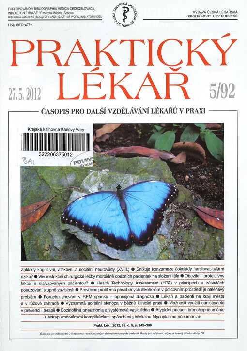 Praktický lékař : časopis pro další vzdělávání lékařů
