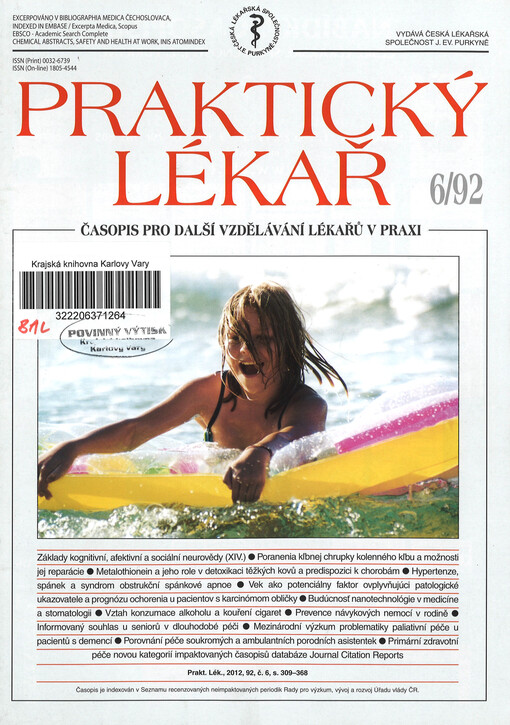 Praktický lékař : časopis pro další vzdělávání lékařů