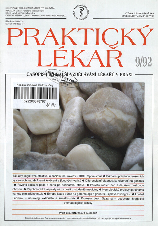 Praktický lékař : časopis pro další vzdělávání lékařů