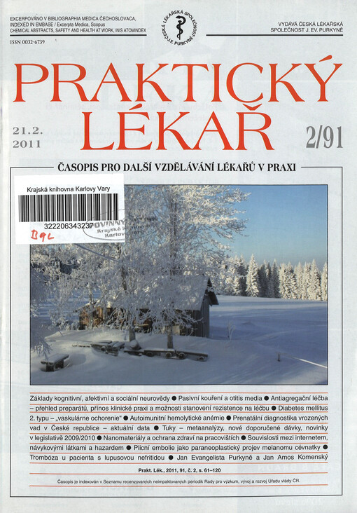 Praktický lékař : časopis pro další vzdělávání lékařů