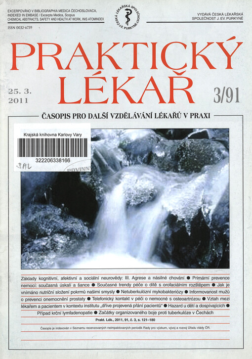 Praktický lékař : časopis pro další vzdělávání lékařů