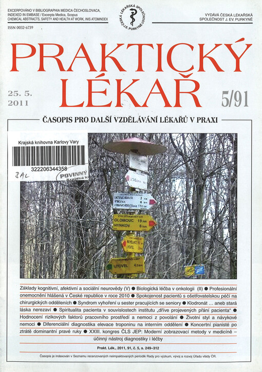 Praktický lékař : časopis pro další vzdělávání lékařů
