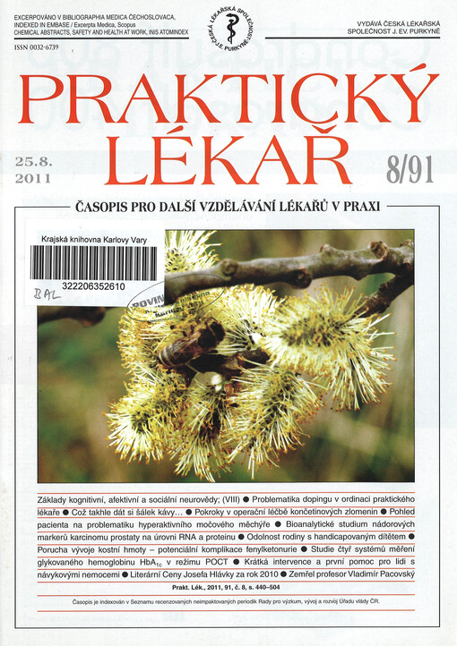 Praktický lékař : časopis pro další vzdělávání lékařů