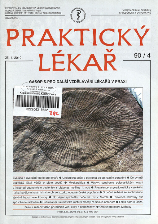Praktický lékař : časopis pro další vzdělávání lékařů