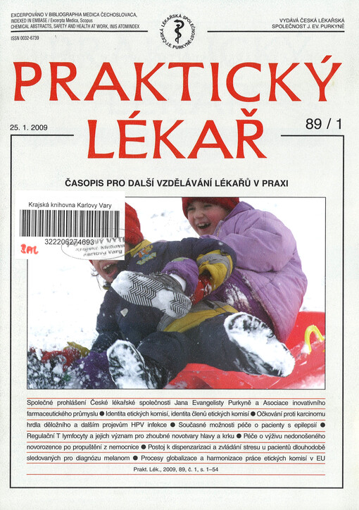 Praktický lékař : časopis pro další vzdělávání lékařů