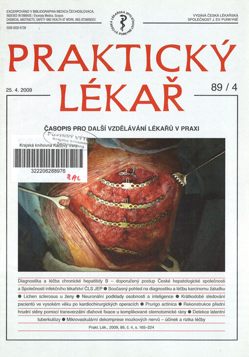 Praktický lékař : časopis pro další vzdělávání lékařů