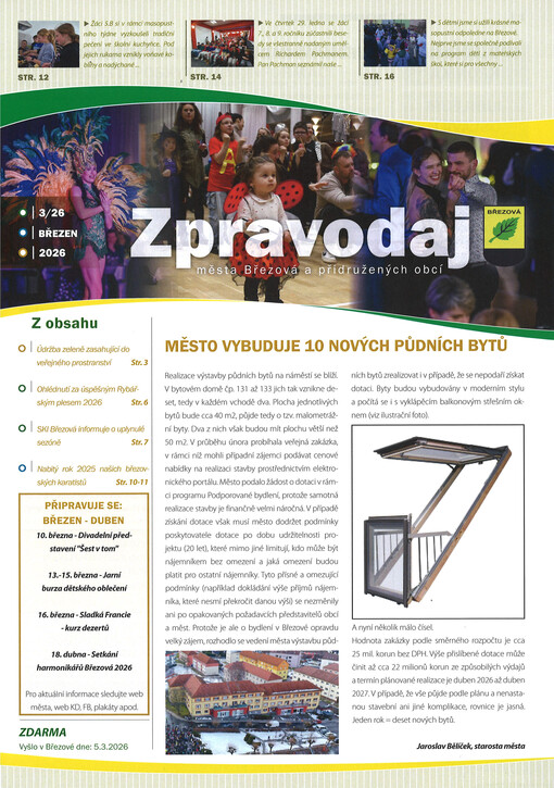 Zpravodaj města Březová a přidružených obcí