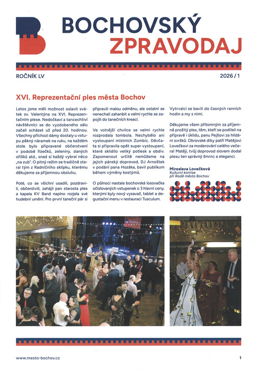 Bochovský zpravodaj : zpravodaj OZ Bochov