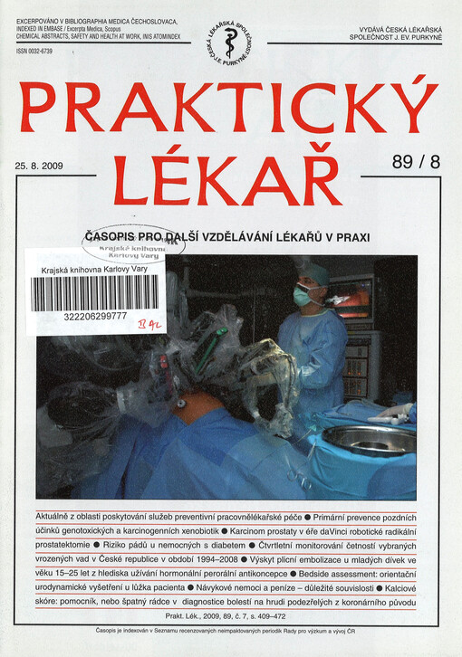 Praktický lékař : časopis pro další vzdělávání lékařů