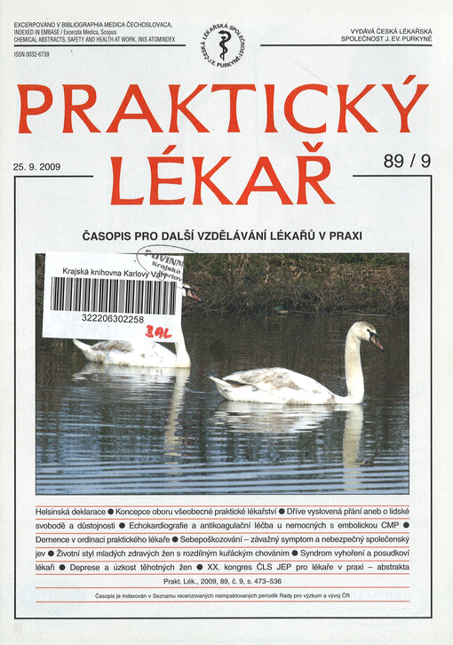 Praktický lékař : časopis pro další vzdělávání lékařů