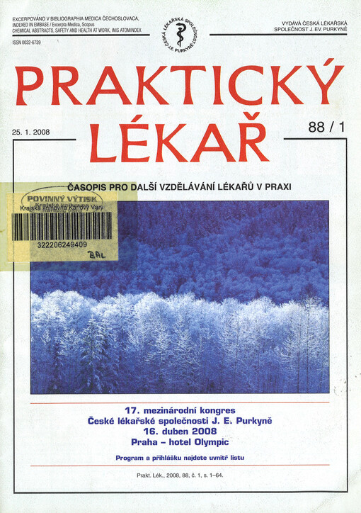 Praktický lékař : časopis pro další vzdělávání lékařů